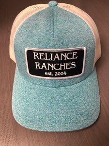 Turquoise Reliance Ranches Patch Cap